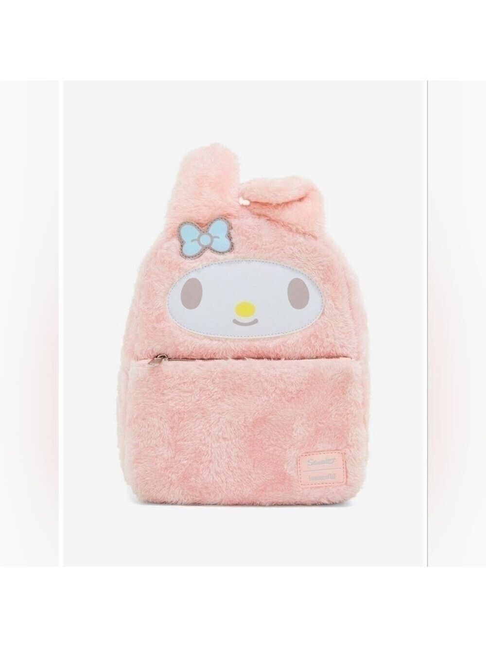 Loungefly × Sanrio • My Melody Plush Mini Backpack [8'' x 5'' x 10 1/2'']